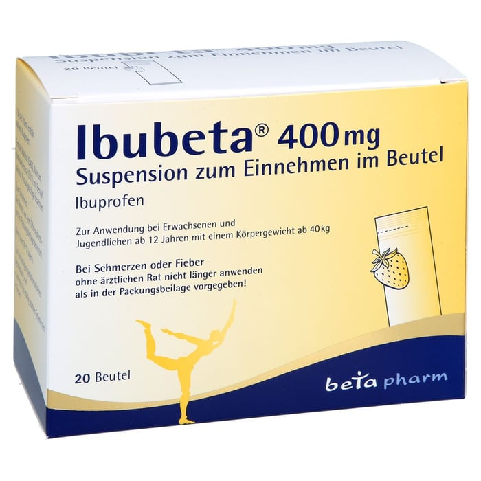 Ibubeta 400mg Suspension zum Einnehmen