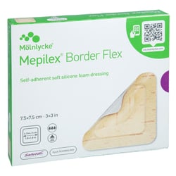 Mepilex Bor Fl Sch 7.5x7.5