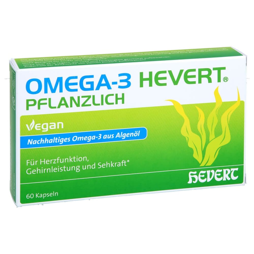 OMEGA-3 HEVERT pflanzlich Weichkapseln