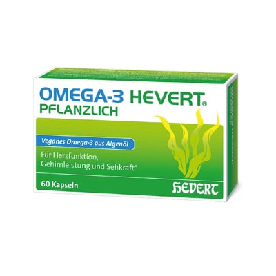 OMEGA-3 HEVERT pflanzlich Weichkapseln Produktbild 1