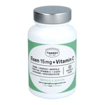 EISEN 15 mg+Vitamin C vegan Kapseln