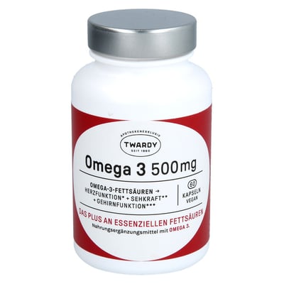OMEGA-3 500 mg Algenöl vegan Kapseln