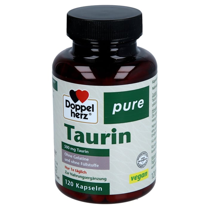 DOPPELHERZ Taurin pure Kapseln