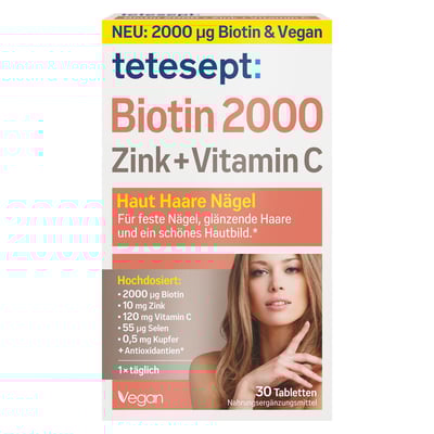 TETESEPT Biotin 2000 Filmtabletten