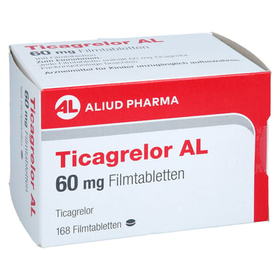 Ticagrelor AL 60 mg
