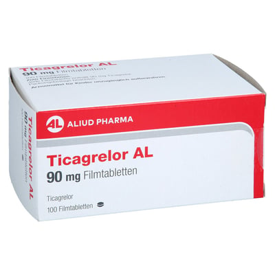 Ticagrelor AL 90 mg