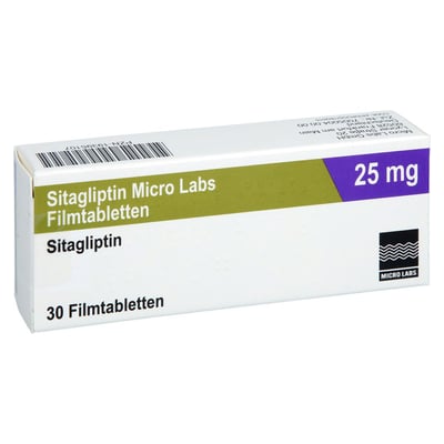 Sitagliptin Micro Labs 25 mg Produktbild 1
