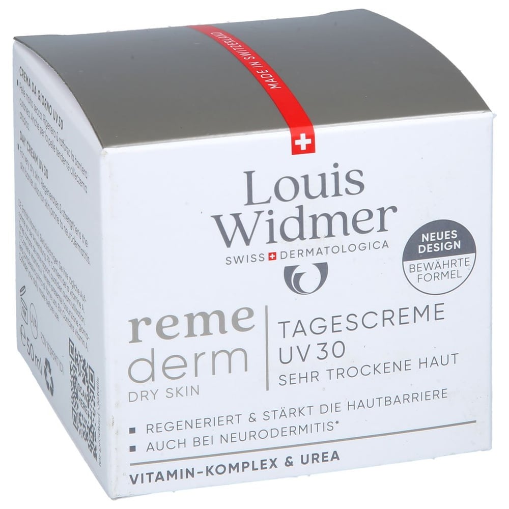 WIDMER Remederm dry Skin Tagescreme UV 30 l.P.