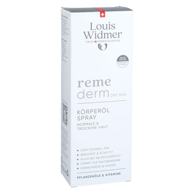 WIDMER Remederm dry Skin Körperöl Spray