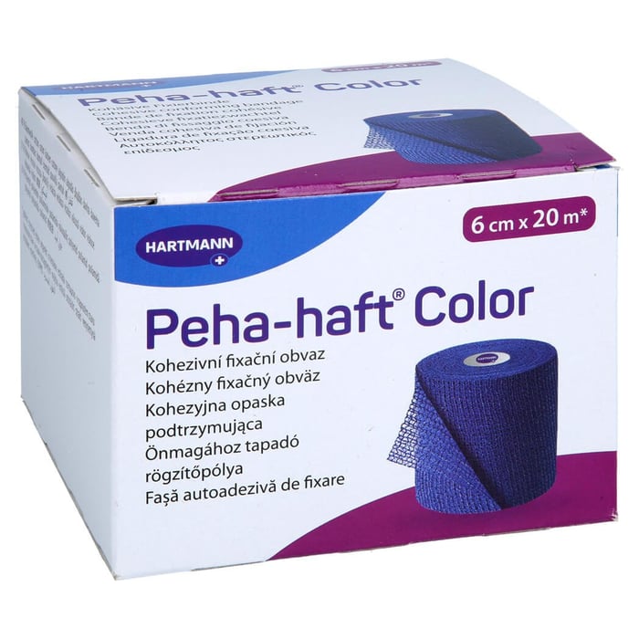 PEHA-HAFT Color Fixierb.latexfrei 6 cmx20 m blau