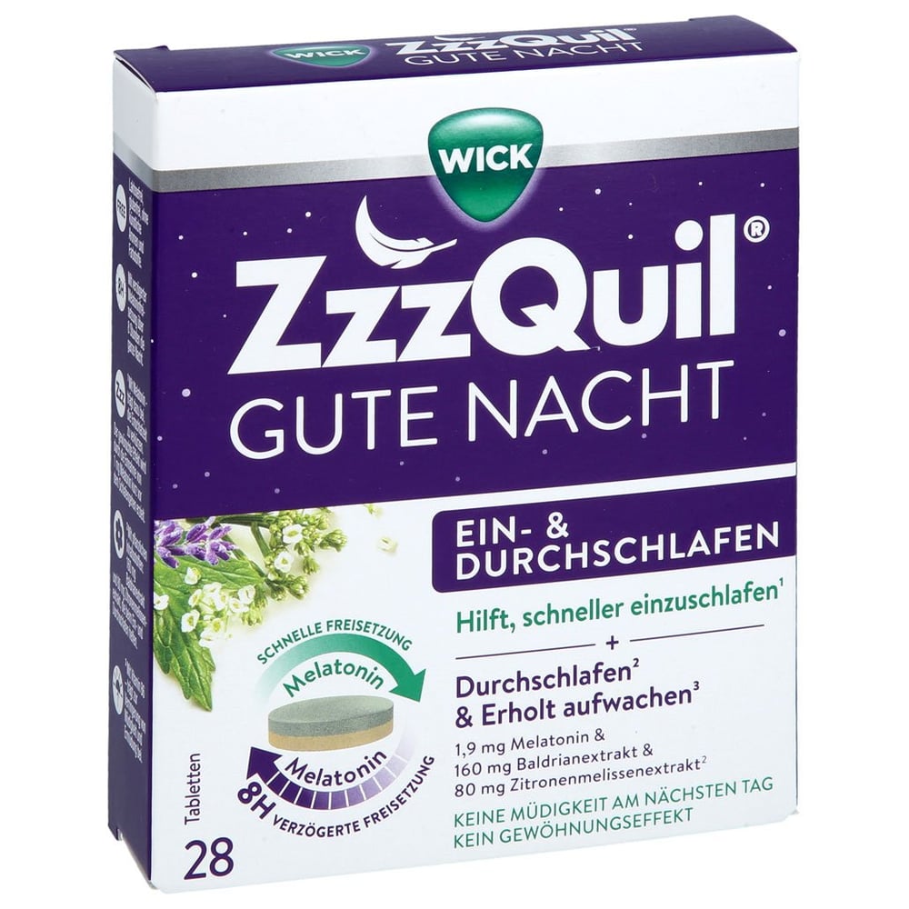 Wick Zzzquil Ein Durchschl