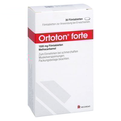 ORTOTON forte 1500 mg Filmtabletten