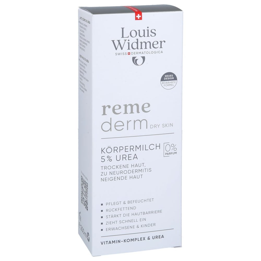 WIDMER Remederm dry Skin Körpermilch 5% Urea o.P.