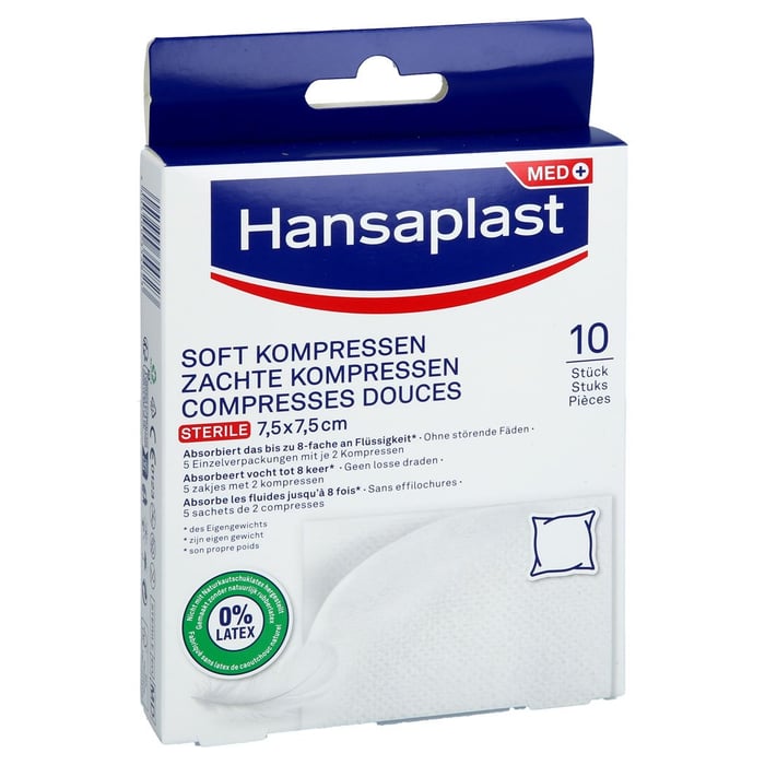 Hansaplast Soft Kompressen