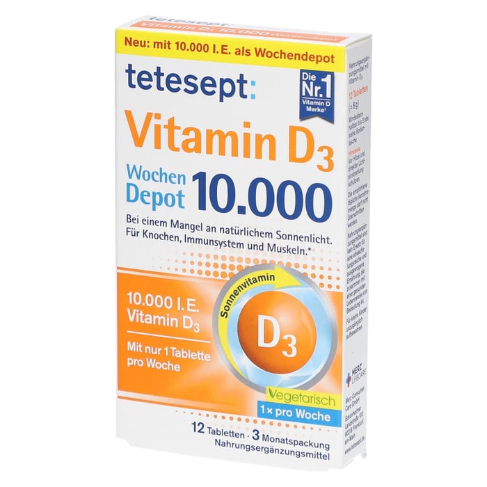 TETESEPT Vitamin D3 10.000 Filmtabletten