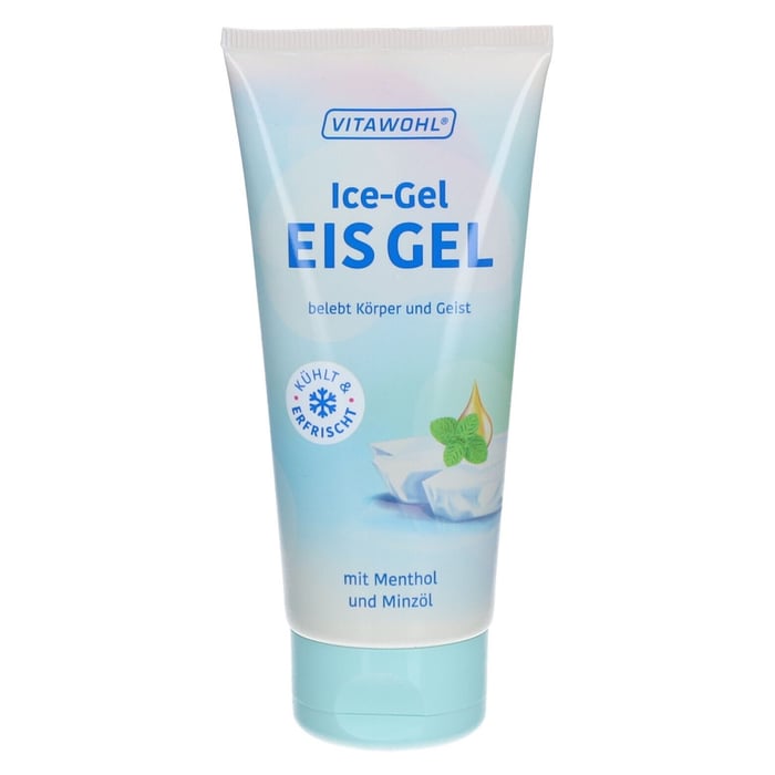 Eis Gel mit Menthol und Minzöl Vitawohl