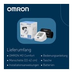 OMRON M2 Comfort Oberarm Blutdruckmessgerät Produktbild 3
