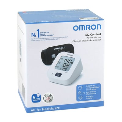 OMRON M2 Comfort Oberarm Blutdruckmessgerät Produktbild 1