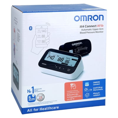 OMRON M4 Connect AFib Oberarm Blutdruckmessgerät