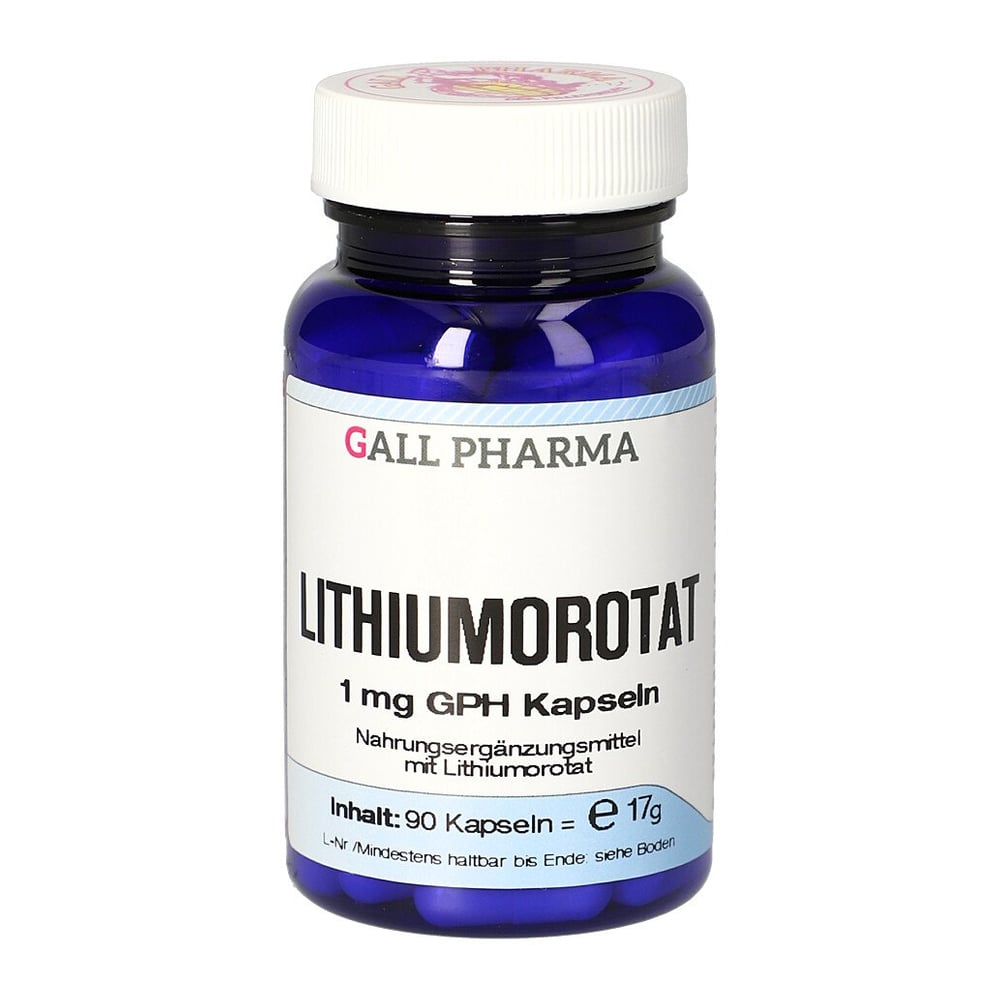 Lithiumorotat 1mg Gph Kap