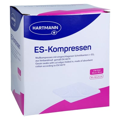 ES-Kompressen steril 10x10 cm 12fach Großpackung