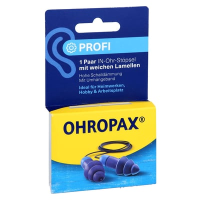 Ohropax Profi Lamellenstoe