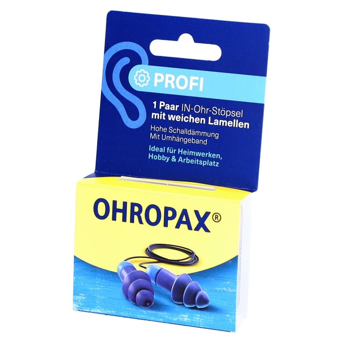 Ohropax Profi Lamellenstoe