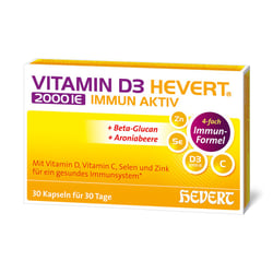 Vitamin D3 Hevert 2000 IE Immun Aktiv
