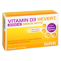 Vitamin D3 Hevert 2000 IE Immun Aktiv