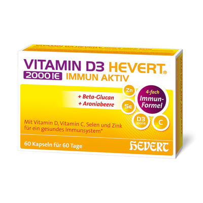 Vitamin D3 Hevert 2000 IE Immun Aktiv Produktbild 1