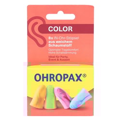 Ohropax Color Schaumstoff