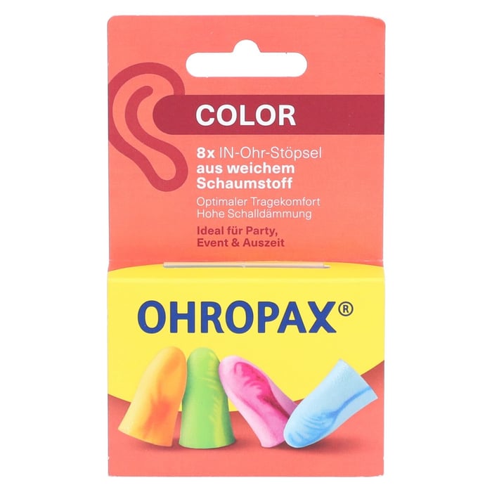 Ohropax Color Schaumstoff