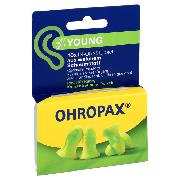 Ohropax Young Schaumstoff