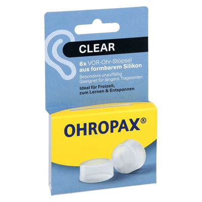 Ohropax Clear Silikon