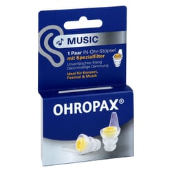 Ohropax Music Filterstoep