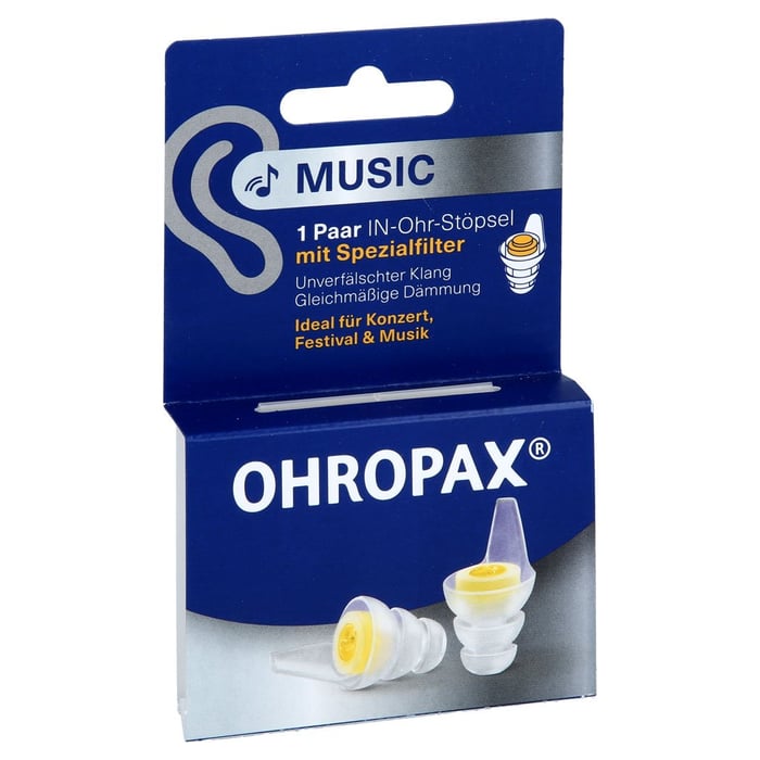 Ohropax Music Filterstoep