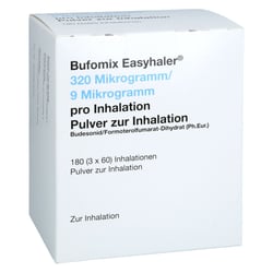 Bufomix Easyhaler 320/9 Mikrogramm/Dosis