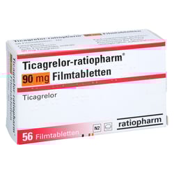 Ticagrelor-ratiopharm 90 mg
