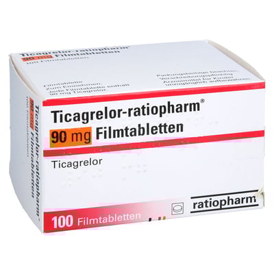 Ticagrelor-ratiopharm 90 mg