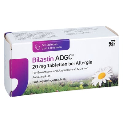 Bilastin ADGC 20 mg Tabletten bei Allergie