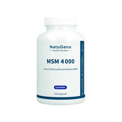 MSM 4000 vegan Kapseln Produktbild 1