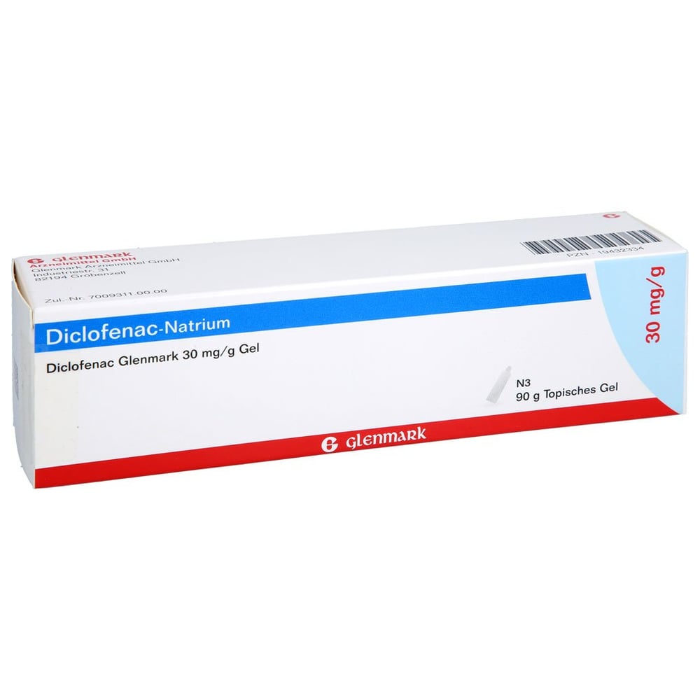 Diclofenac Glenmark 30mg/g