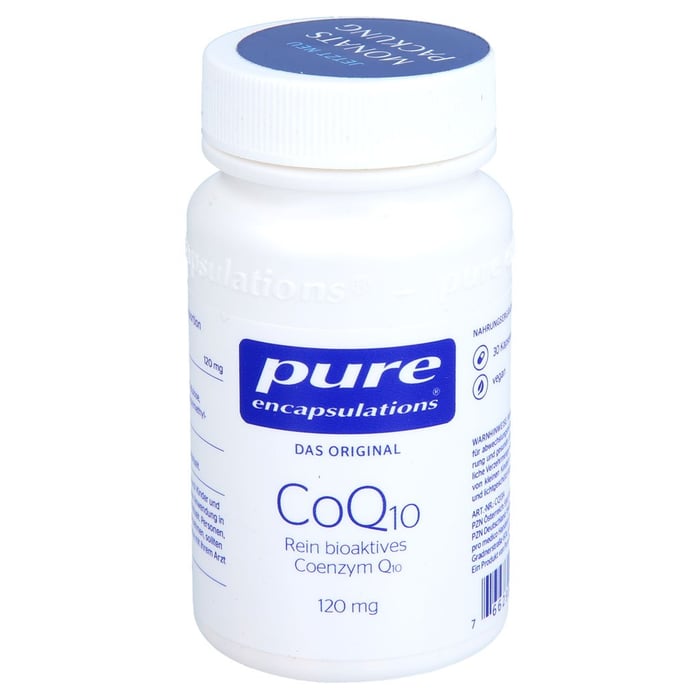 PURE ENCAPSULATIONS CoQ10 120 mg Kapseln