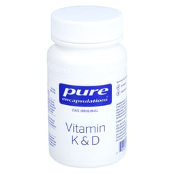PURE ENCAPSULATIONS Vitamin K & D Kapseln