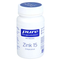 PURE ENCAPSULATIONS Zink 15 Zinkpicolinat Kapseln