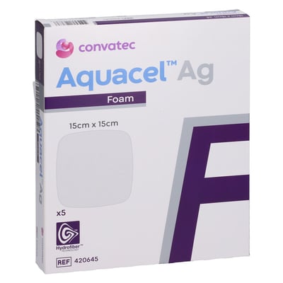 Aquacel Ag Foam N/adh15x15