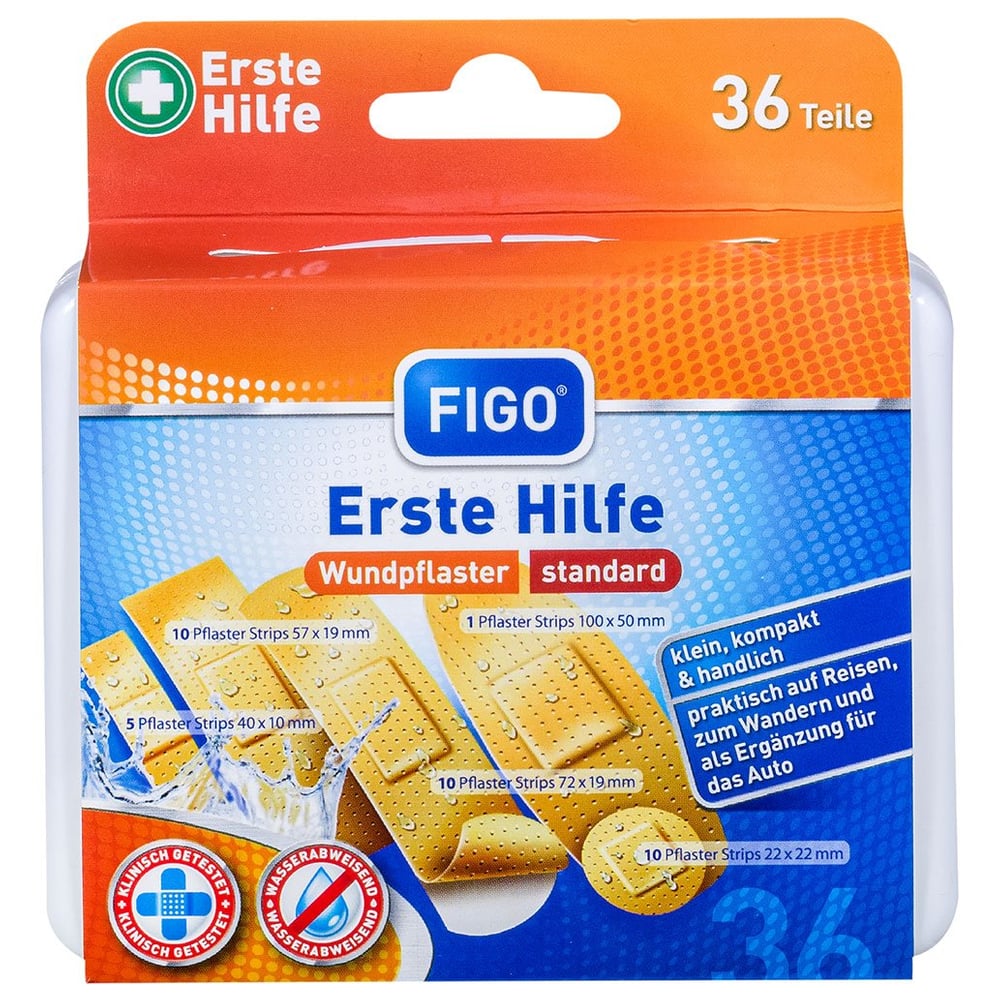 Figo Erste Hilfe Box 36tlg