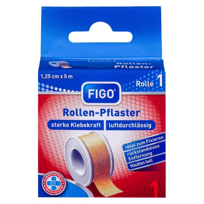 Figo Rollenpfl 1,25cmx5m F Produktbild 1