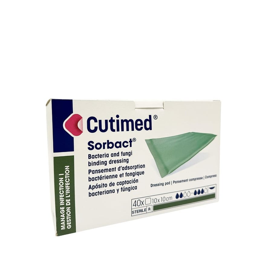 Cutimed Sorbact Sau10x10cm