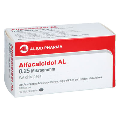 Alfacalcidol AL 0,25 Mikrogramm Produktbild 1